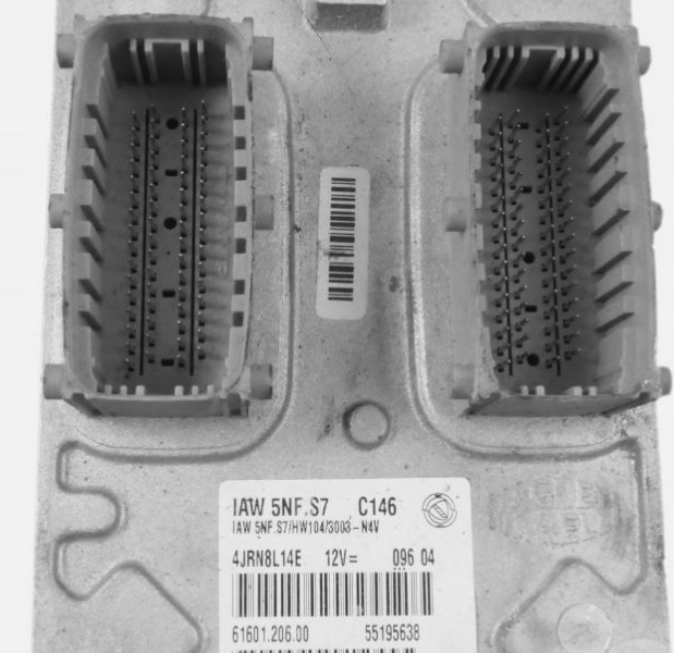 ECU IAW5NF.S7 55195638 FIAT