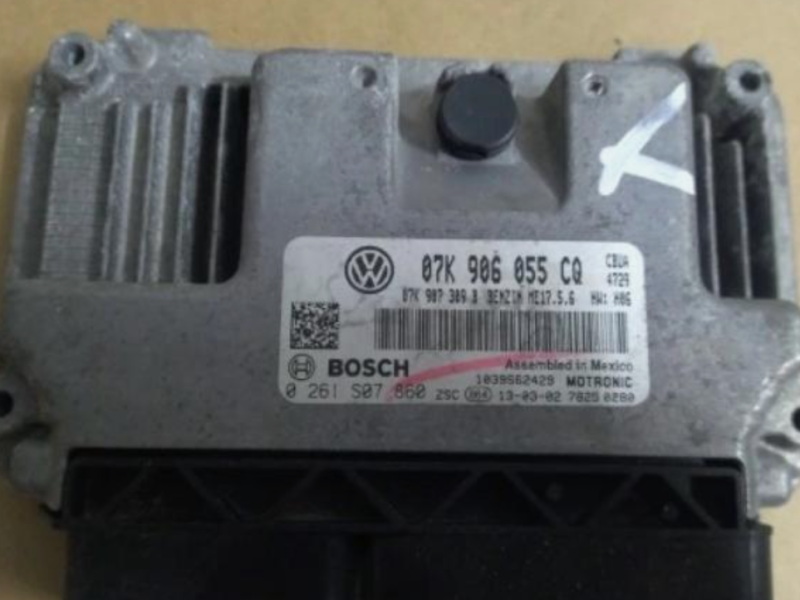 ECU 07K906055CQ 0261S07860 VW