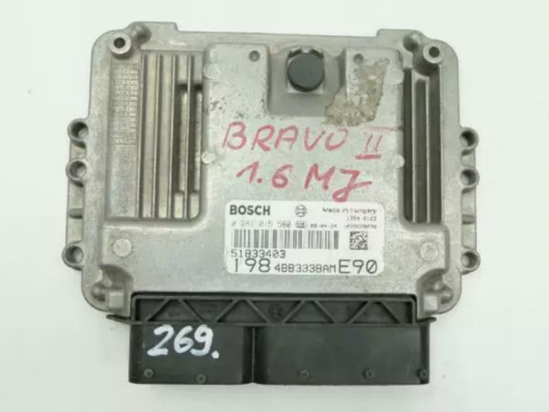 ECU FIAT BRAVO II 1.6 51833403